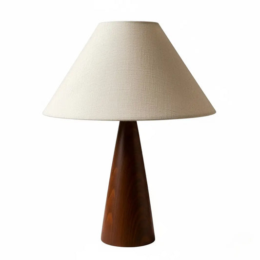 Luminária de Mesa Neve Branca Frente