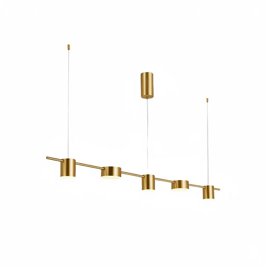 Pendente Luminária de Teto Orion Gold Frente