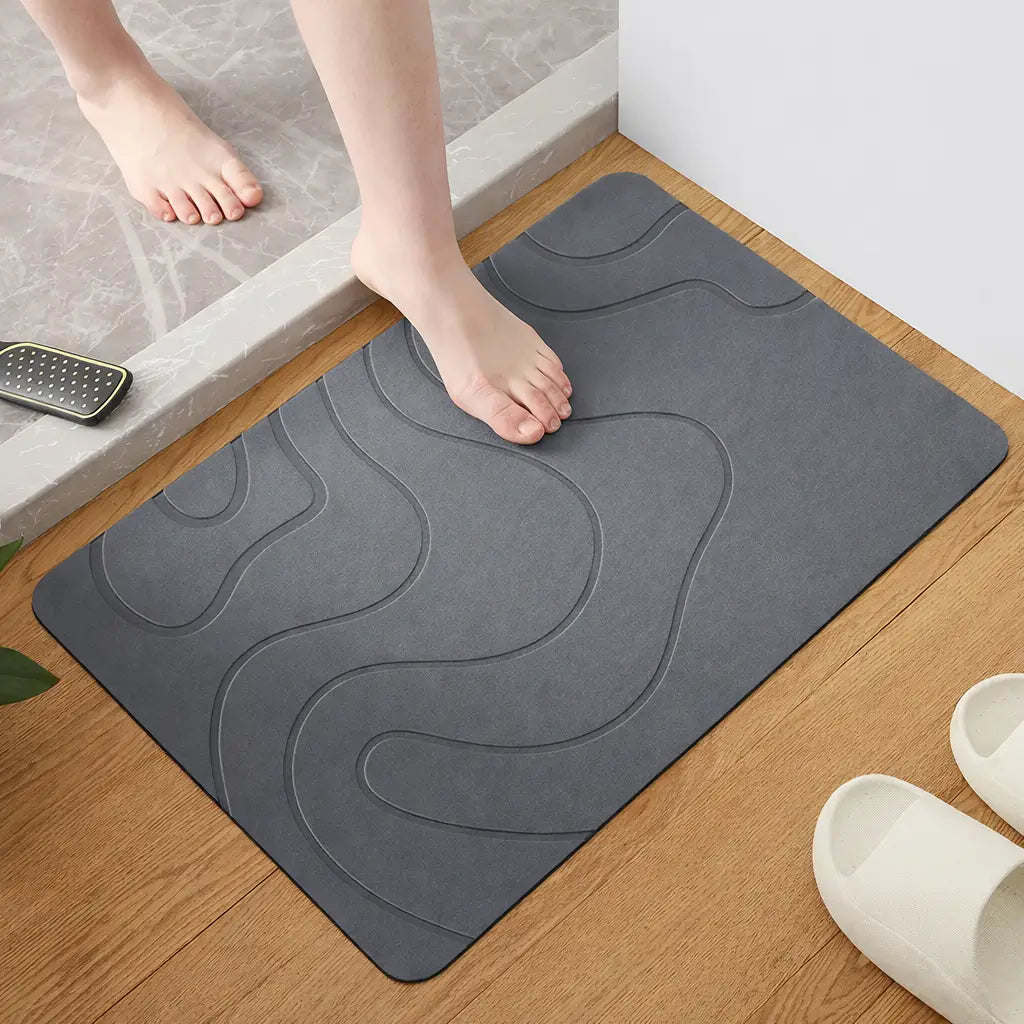 Tapete Banho Sereno Fundo Chão